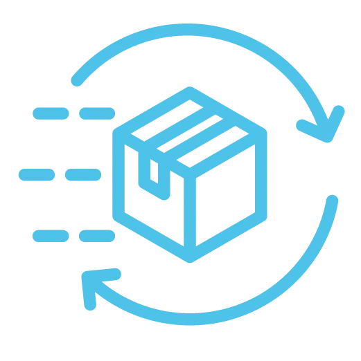 Pictogramme logistique – Missions d’intérim en préparation de commandes, caristes, manutentionnaires
