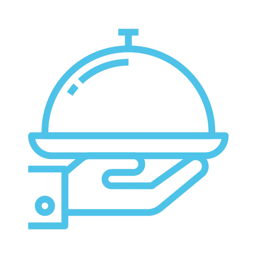 Pictogramme restauration – Recrutement de serveurs, commis, cuisiniers en intérim